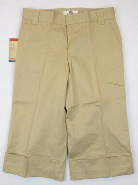 Weatherproof  Cuffed Capri Women's Size 6 Tan New With Tag